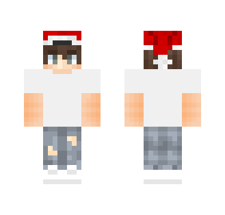 Cute Christmas Hat Skin