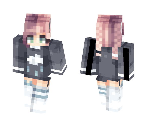 cliff's edge - st - Female Minecraft Skins - image 1