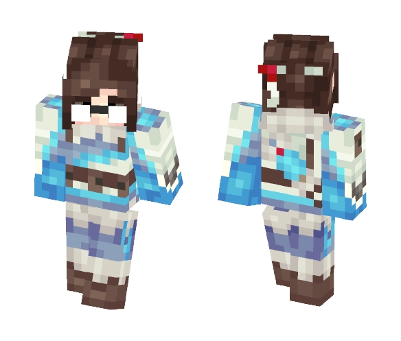 Overwatch | Mei - Female Minecraft Skins - image 1