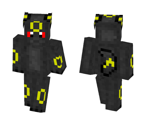 Pokemon : Umbreon : Evee Evoulution - Interchangeable Minecraft Skins - image 1