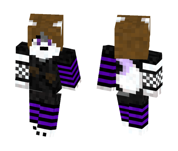 Emo Girl (Goth Rave 3) - Girl Minecraft Skins - image 1