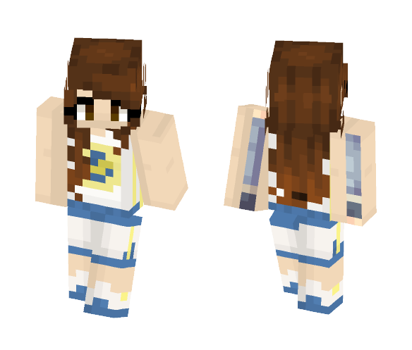 My Basketball Loving Friend ♥︎ - Female Minecraft Skins - image 1