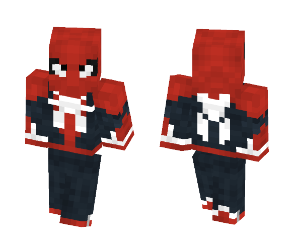 Insomniac Spider-Man PS4 - Comics Minecraft Skins - image 1