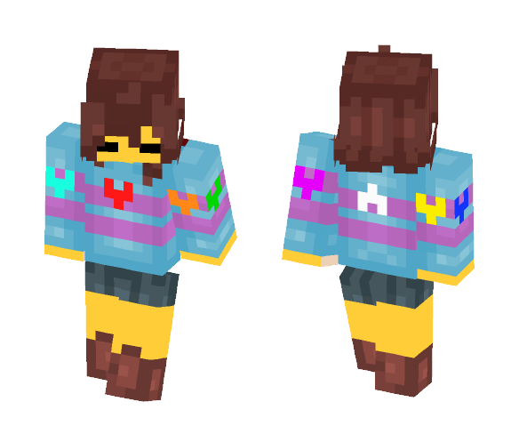 Frisk - Other Minecraft Skins - image 1