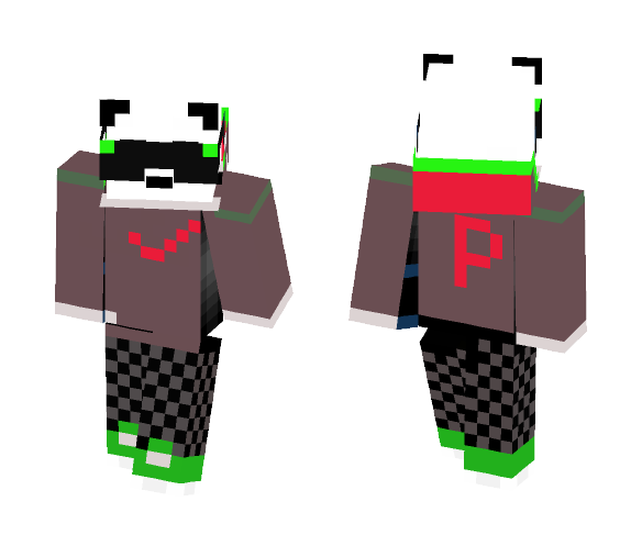 Cool Panda - Interchangeable Minecraft Skins - image 1