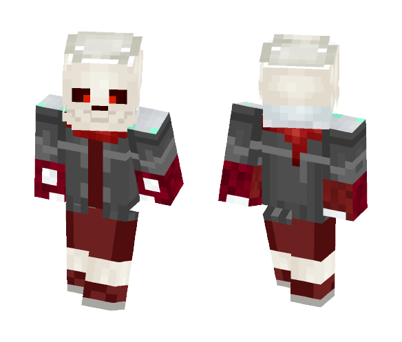 GenocideSwap sans - Male Minecraft Skins - image 1