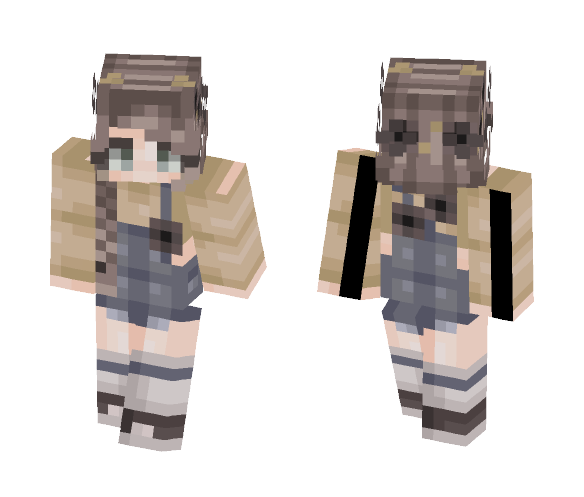 Sunshine +ST with aesthetical - Female Minecraft Skins - image 1