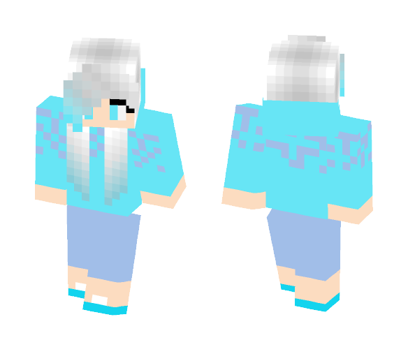 Download Free Matty Frost (sister of Jack Frost) Skin for Minecraft image 1 Matty Frost (sister of Jack Frost) - Female Minecraft Skins - image 1