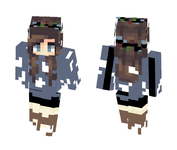 Snowball fight!! - Female Minecraft Skins - image 1