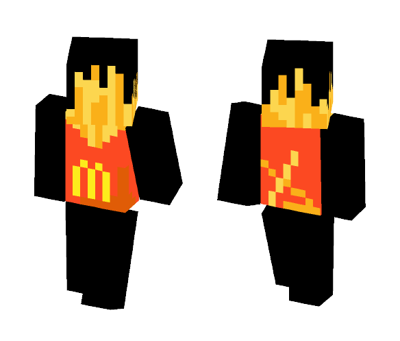 Download Free Fries Skin for Minecraft image 1 Fries - Other Minecraft Skins - image 1