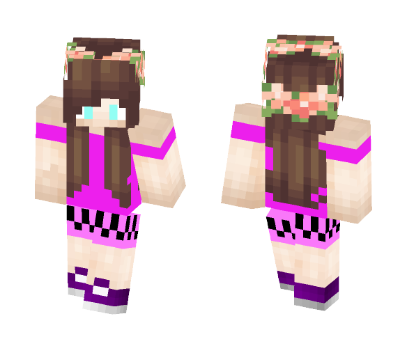 Pvp Girl - Girl Minecraft Skins - image 1