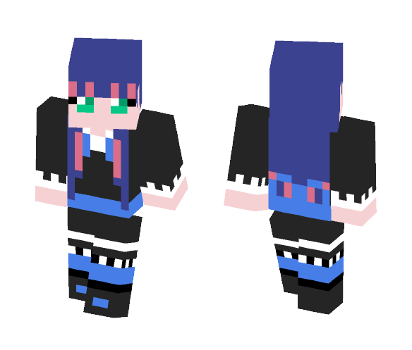 Stocking Anarchy Skin - Female Minecraft Skins - image 1