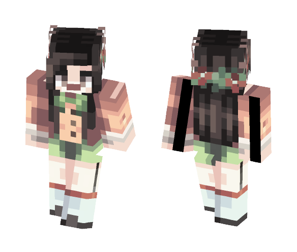 Christmas Spirit - Face Reveal ;w; - Christmas Minecraft Skins - image 1