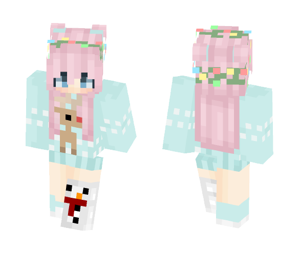 Merry Christian - Female Minecraft Skins - image 1