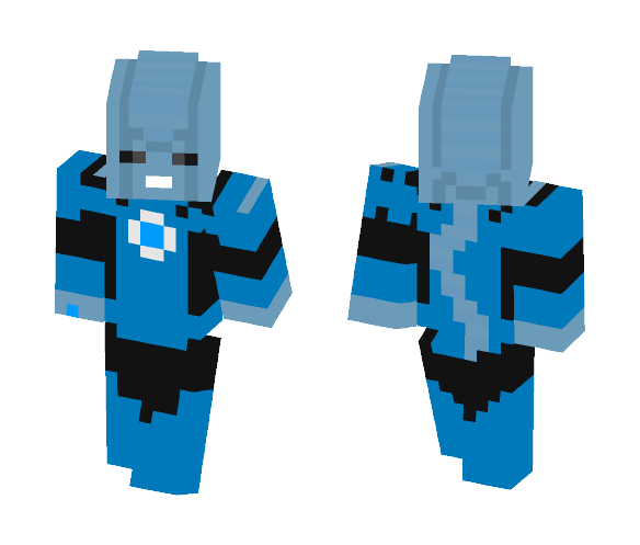 Blue Lantern (Saint Walker) (Dc) - Comics Minecraft Skins - image 1