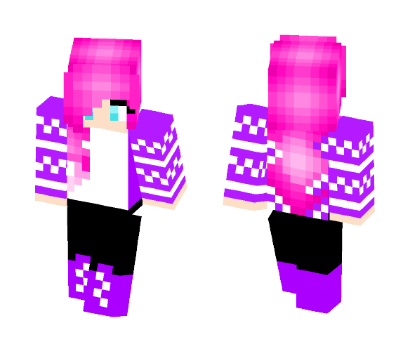 Download Free My first skin that I love lol Skin for Minecraft image 1 My first skin that I love lol - Female Minecraft Skins - image 1
