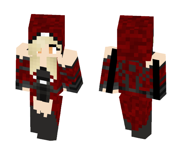 Grim (Cloaked) - Female Minecraft Skins - image 1
