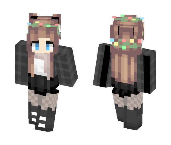 Download Free Casual girl Skin for Minecraft image 1 Casual girl - Girl Minecraft Skins - image 1