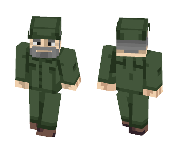 Download Free Fidel Castro Skin for Minecraft image 1 Fidel Castro - Male Minecraft Skins - image 1