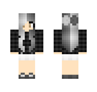 Black white girl - Girl Minecraft Skins - image 2