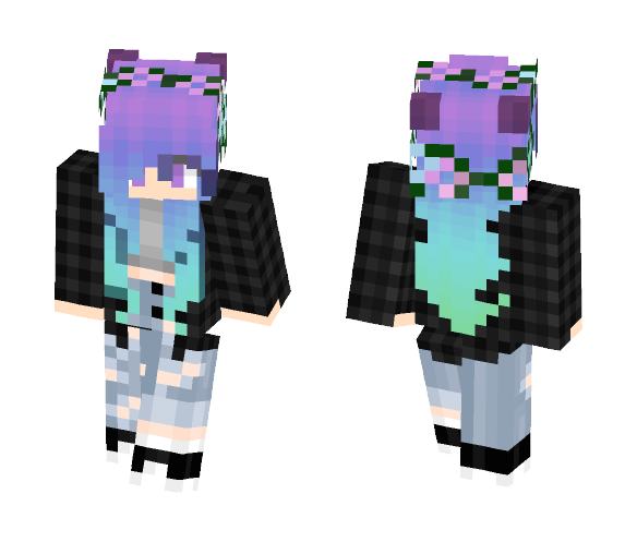 Me 2016! origanal ~CreeperGirl04 - Female Minecraft Skins - image 1