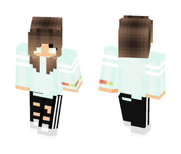 a friendship With IcuriousAmy - Female Minecraft Skins - image 1