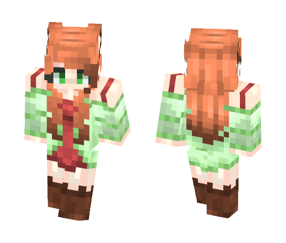 Lil' Reindeer - Female Minecraft Skins - image 1