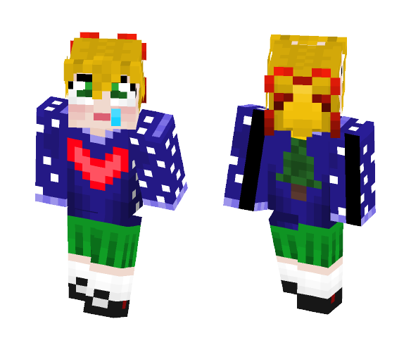 Download Free All I want for Christmas is Love Skin for Minecraft image 1 All I want for Christmas is Love - Christmas Minecraft Skins - image 1