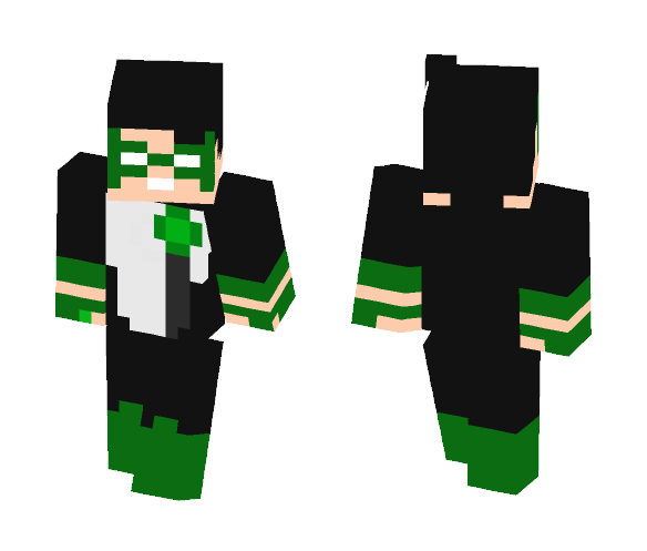 Green Lantern (Kyle) (Dc) - Comics Minecraft Skins - image 1