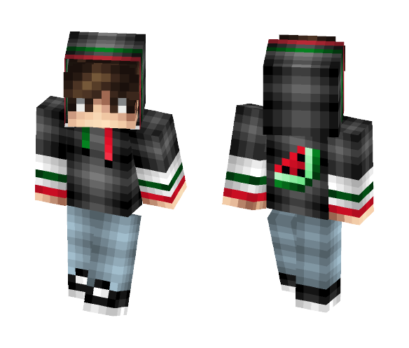 Watermelon Boy - Boy Minecraft Skins - image 1