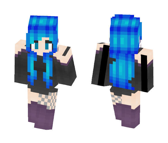 Sleeping In The Stars - Female Minecraft Skins - image 1