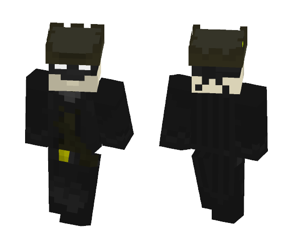 Cowboy Batman - Batman Minecraft Skins - image 1