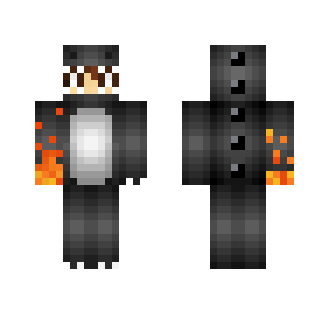 Dragon Boy - Fire Arm - Boy Minecraft Skins - image 2