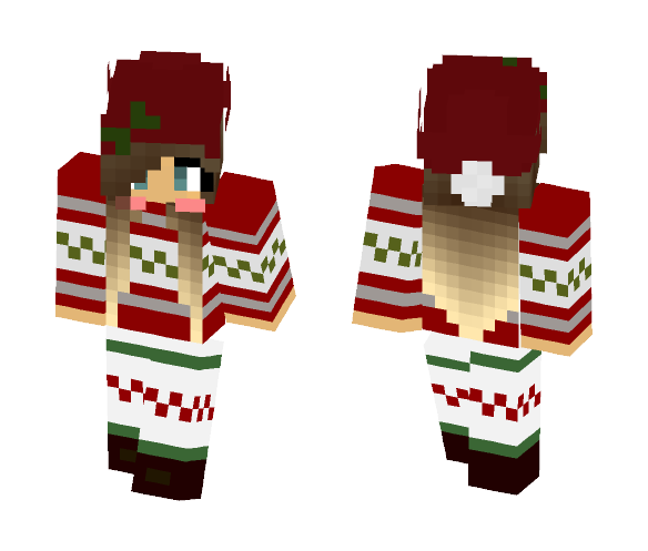Putetrekk {Trulscraft Jul} - Female Minecraft Skins - image 1