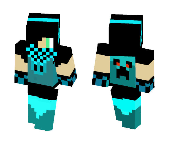 Blue Assassin Skin - Male Minecraft Skins - image 1