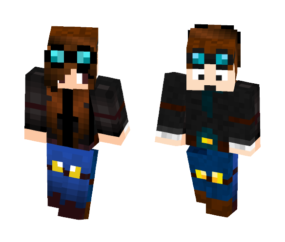 DanTDM (girl and boy) - Interchangeable Minecraft Skins - image 1