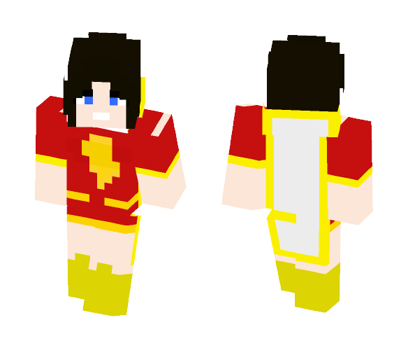 Mary Marvel (Mary) (Dc) - Comics Minecraft Skins - image 1