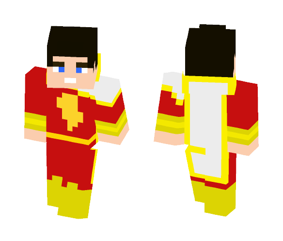 Captain Marvel (Billy) (Dc) - Comics Minecraft Skins - image 1