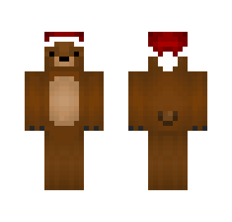 Christmas Bear - Christmas Minecraft Skins - image 2