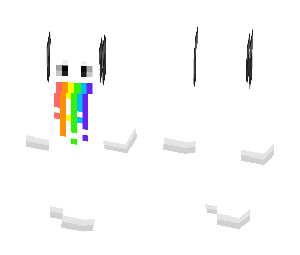 Download Free Rainbow Thing? Skin for Minecraft image 1 Rainbow Thing? - Interchangeable Minecraft Skins - image 1