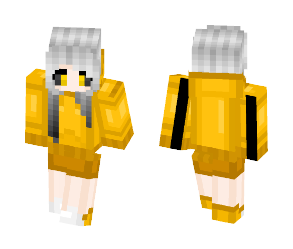 Human Girl GoldSwap Papyrus - Girl Minecraft Skins - image 1