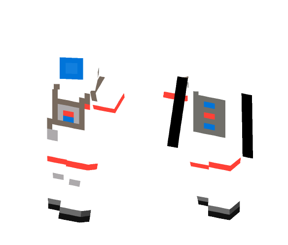 NASA Asteronot for girl - Girl Minecraft Skins - image 1