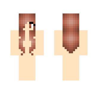 Brownish red hair girl - Color Haired Girls Minecraft Skins - image 2