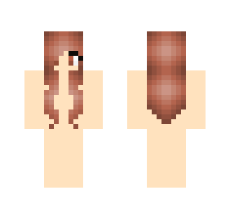 Brownish red hair girl
