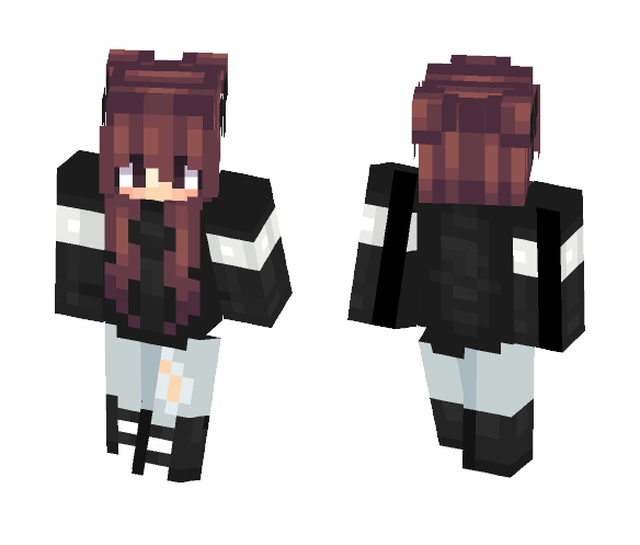 Download Free You were comforting and quiet ♡ Skin for Minecraft image 1 You were comforting and quiet ♡ - Female Minecraft Skins - image 1