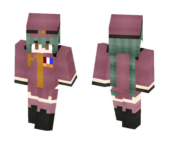 Senbonzakura Hatsune Miku - Female Minecraft Skins - image 1
