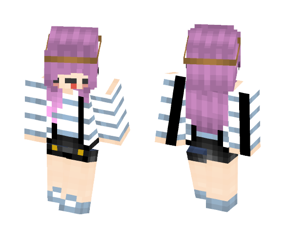 Stripes - Female Minecraft Skins - image 1