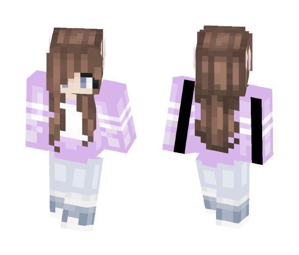 Purple - Female Minecraft Skins - image 1