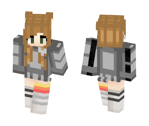 First Trashy Skin! - Female Minecraft Skins - image 1