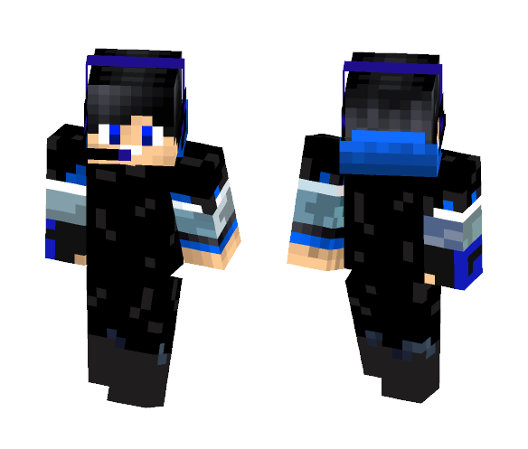 Obsidian armor Gaidendorf - Male Minecraft Skins - image 1